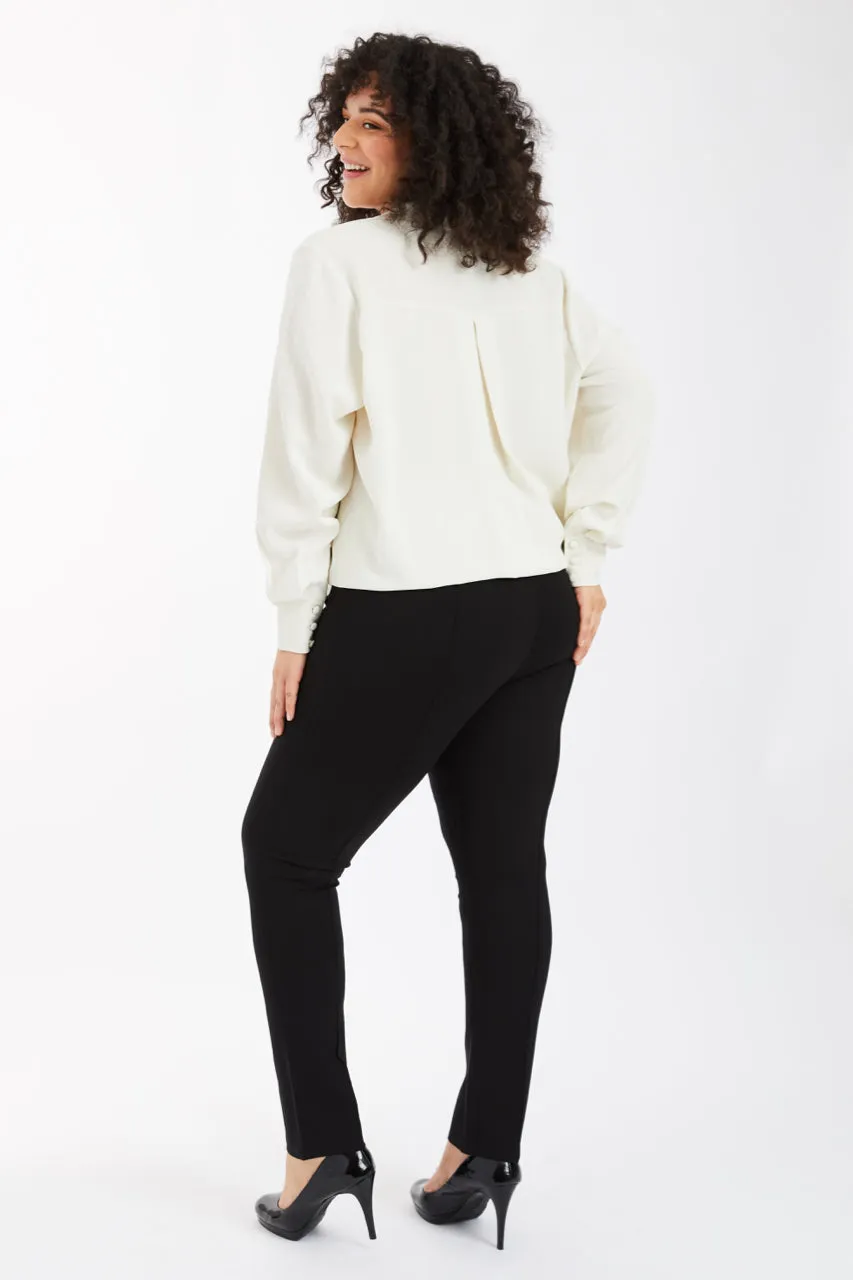 QIU JIN NEVER TUCK BLOUSE