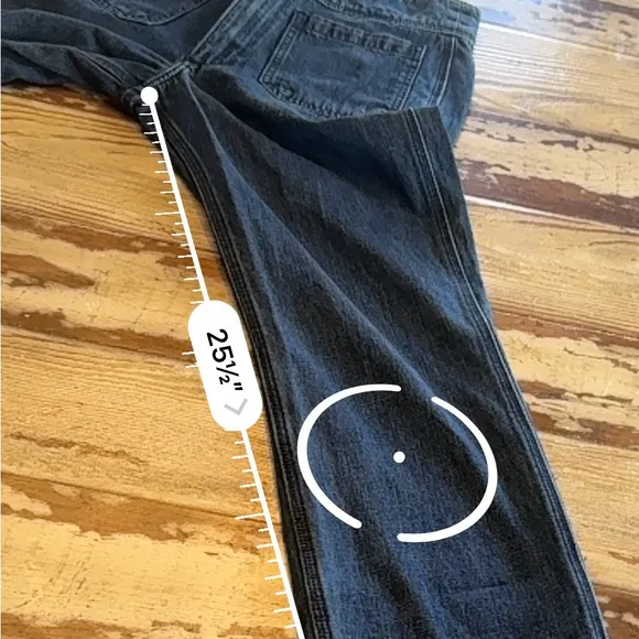 RAG &amp; BONE | Wide Leg Jeans Pearson Blue 29 Front Patch Pockets