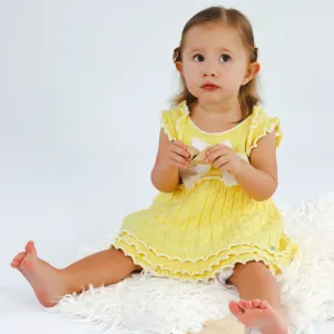 Rahigo Girls Lemon Dress