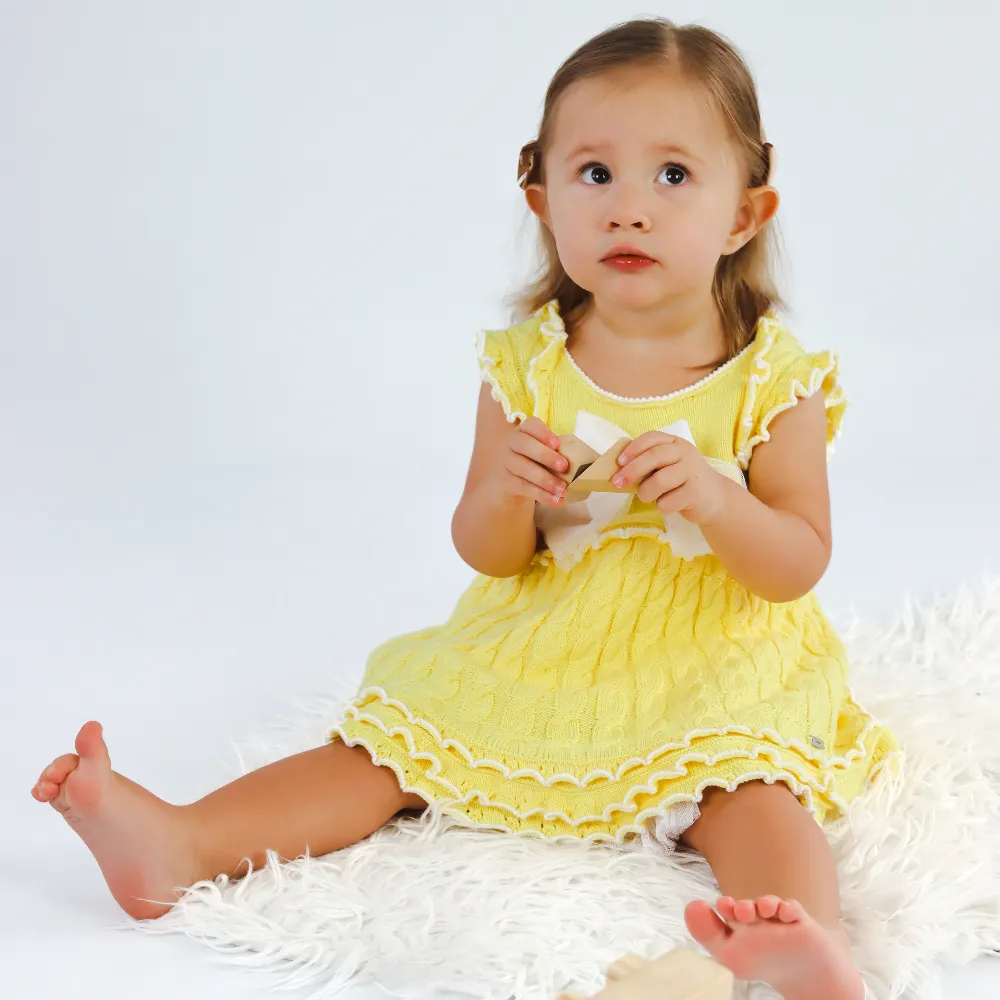 Rahigo Girls Lemon Dress