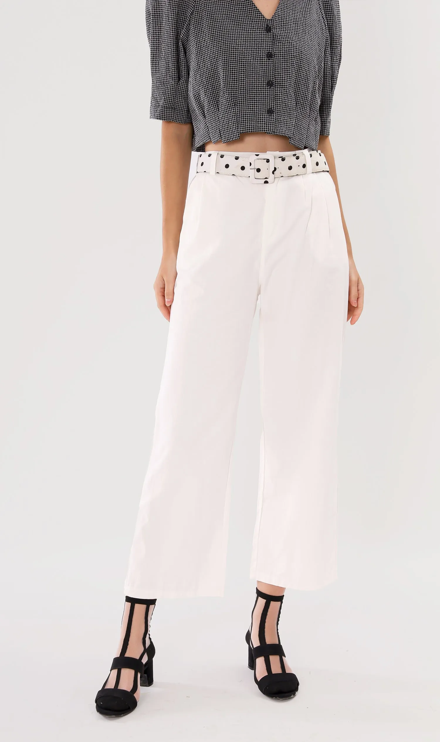 RAI Wide-Leg Pants (White)