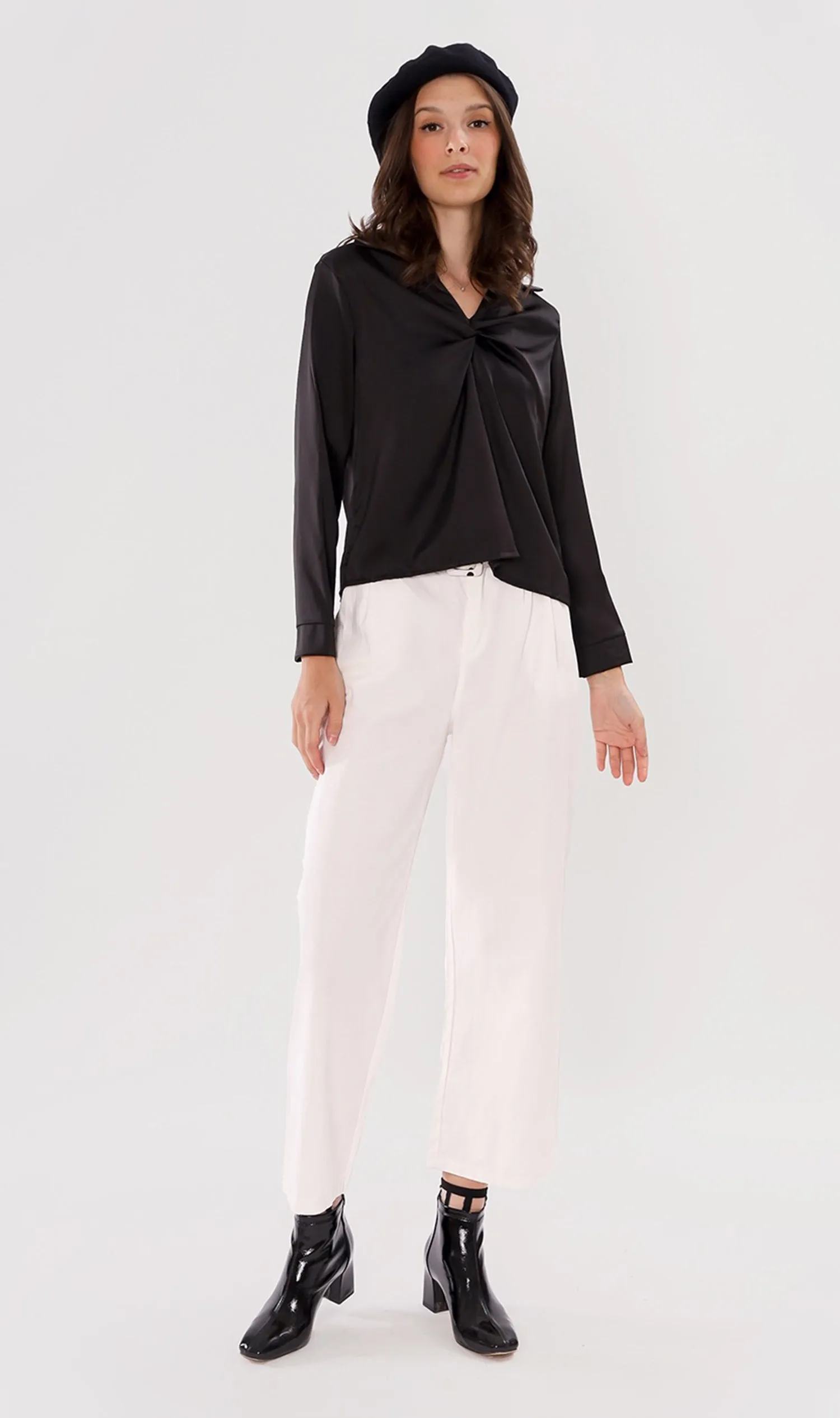 RAI Wide-Leg Pants (White)