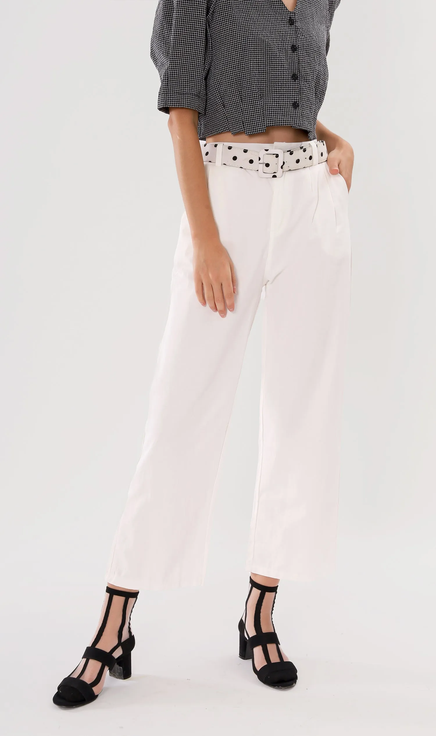 RAI Wide-Leg Pants (White)
