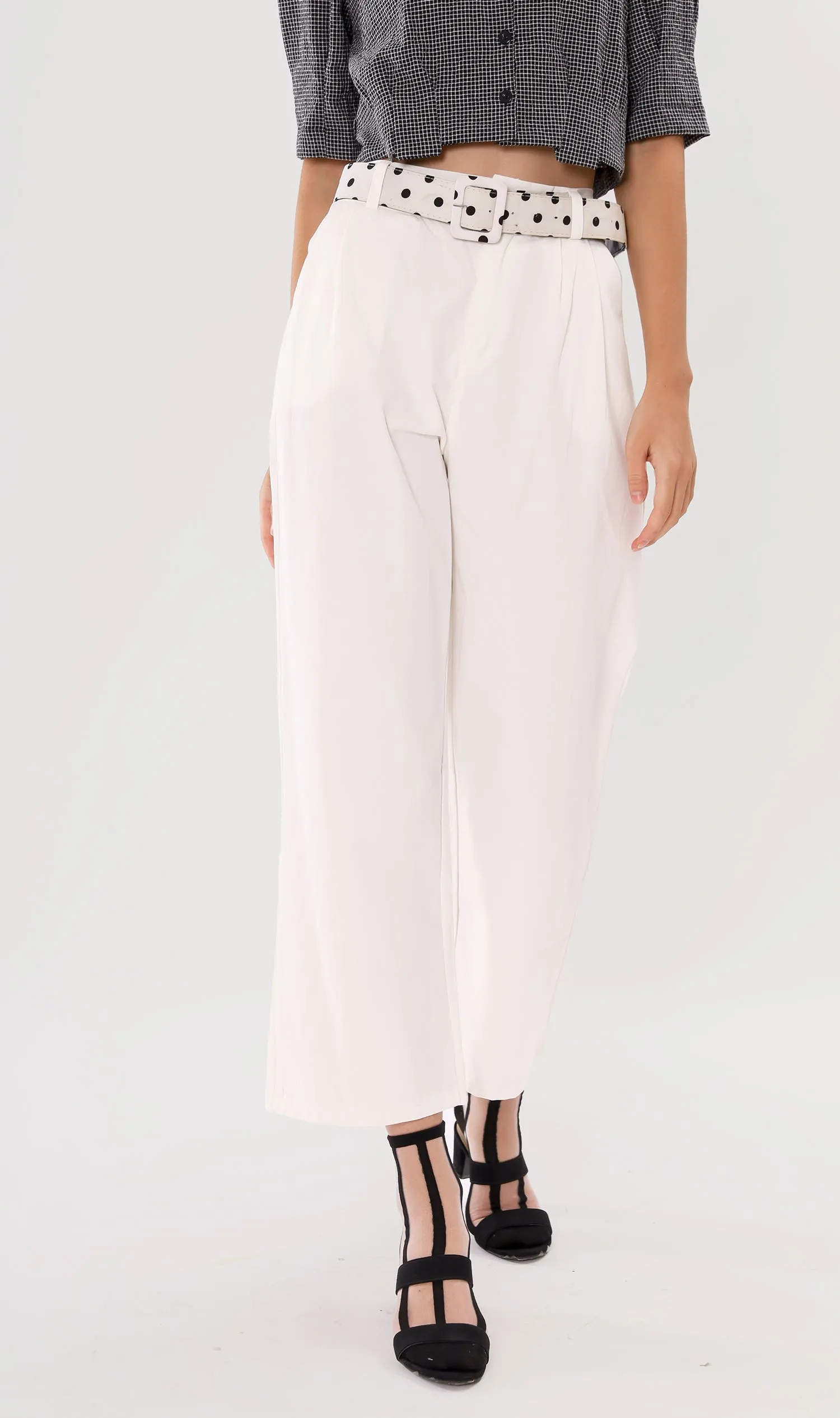 RAI Wide-Leg Pants (White)