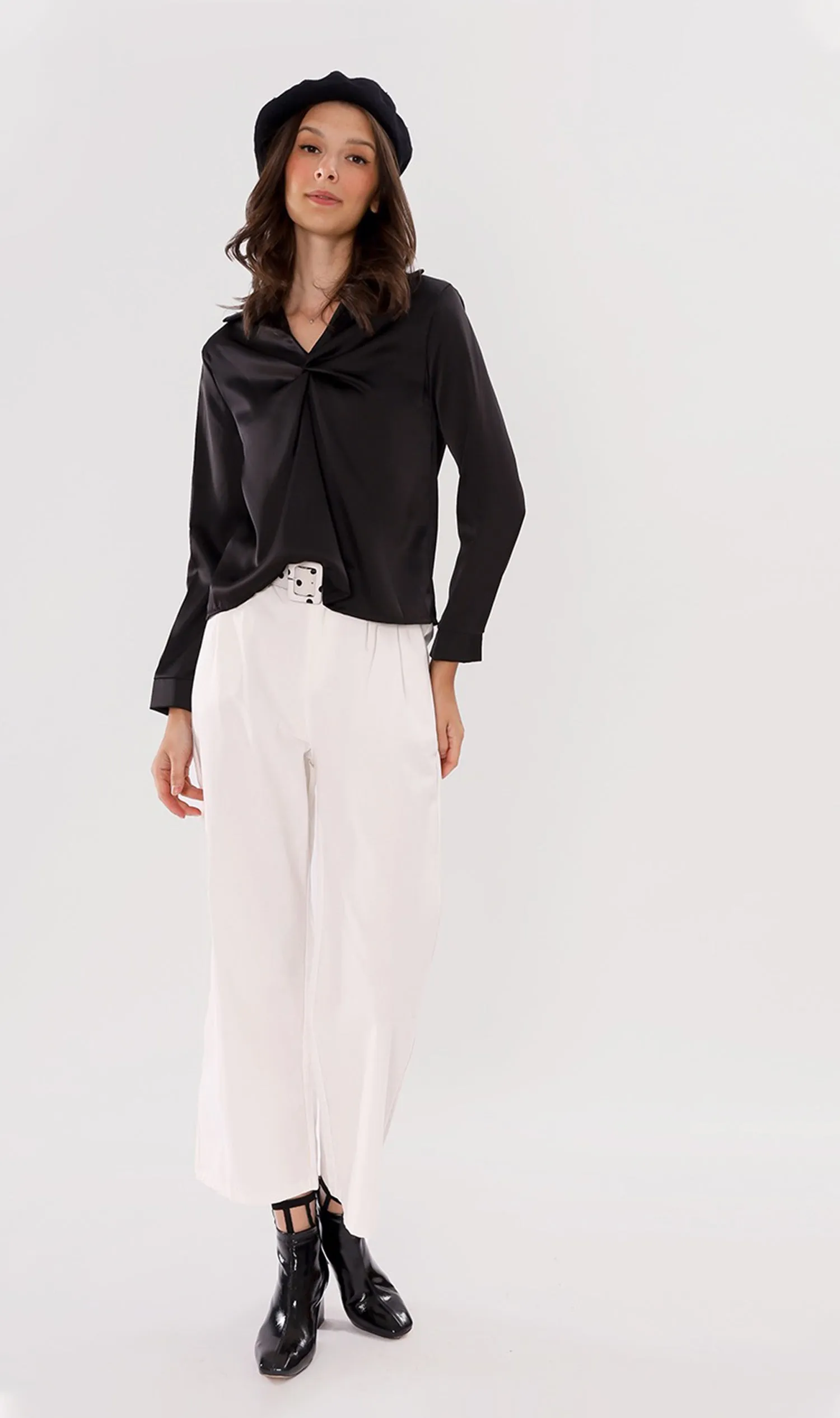RAI Wide-Leg Pants (White)