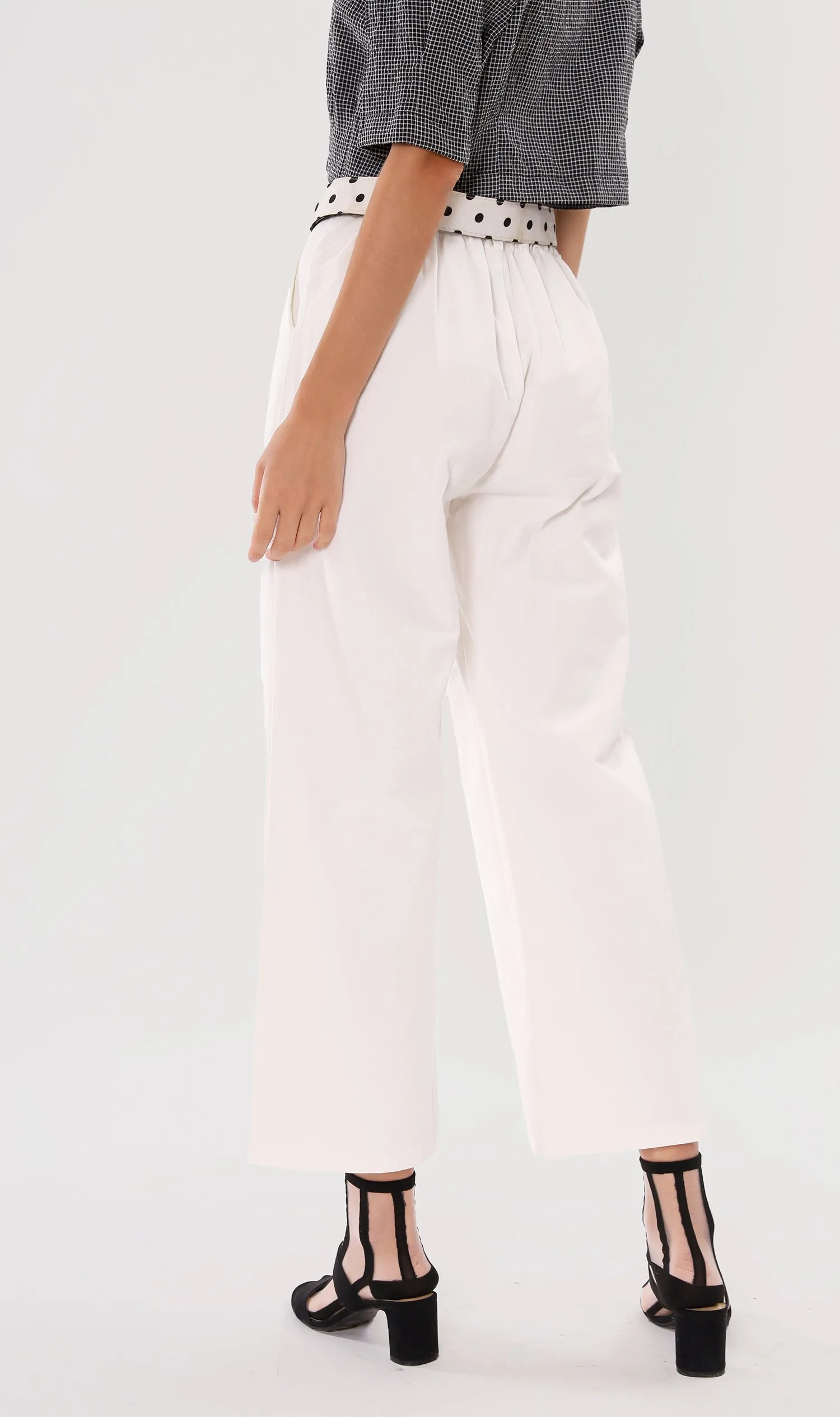 RAI Wide-Leg Pants (White)