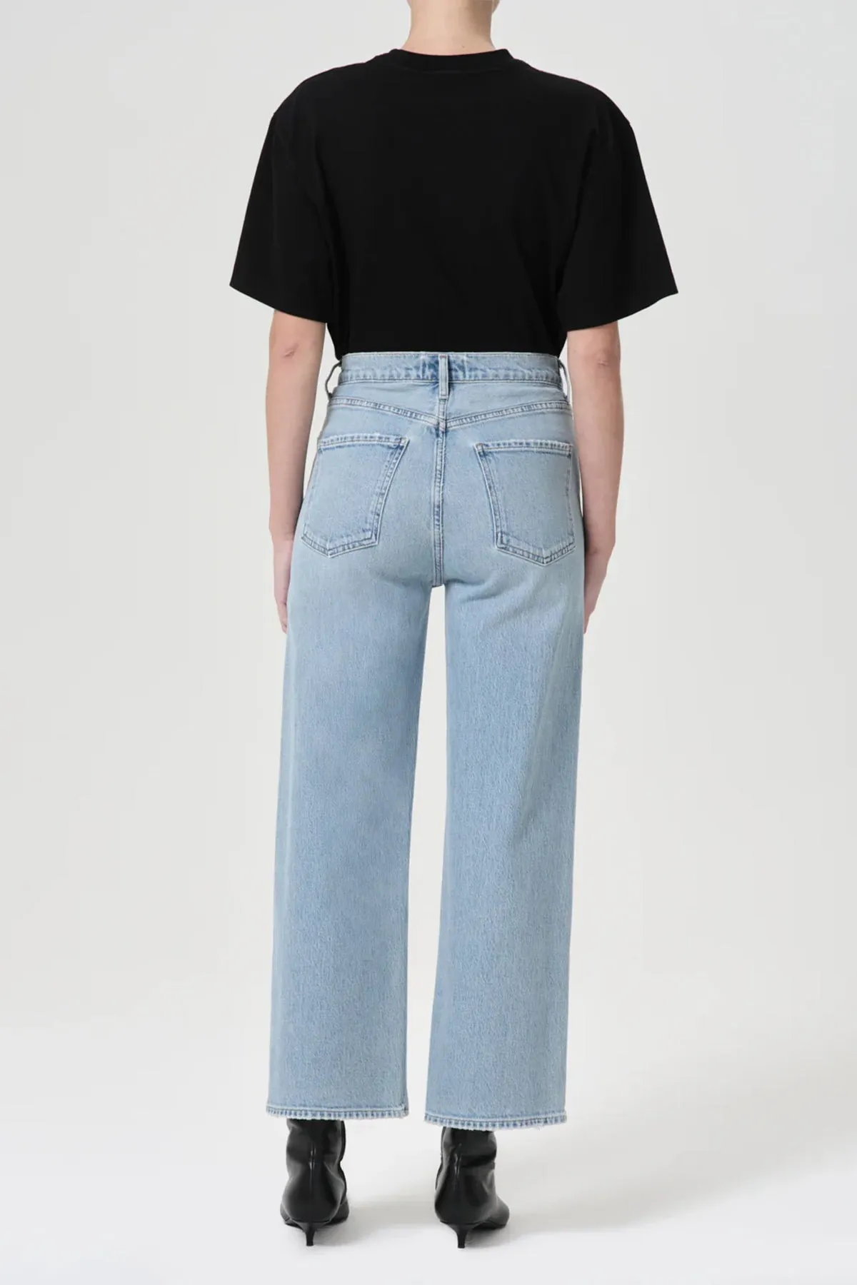 Ren High-Rise Wide-Leg Jean in Groove