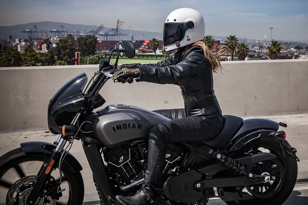 ROLAND SANDS ATHERTON 74 LADIES JACKET BLACK.