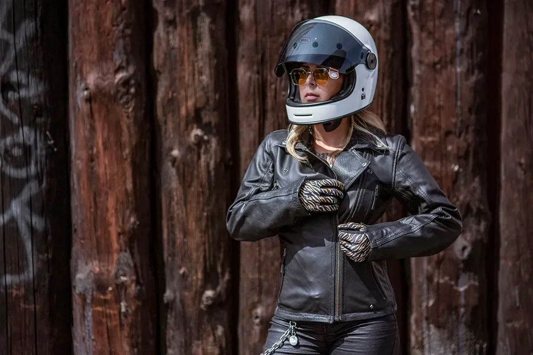 ROLAND SANDS ATHERTON 74 LADIES JACKET BLACK.