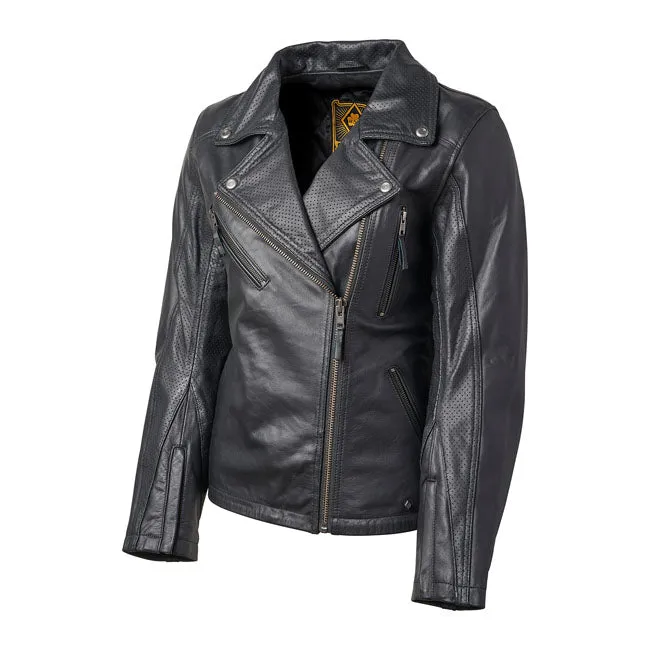 ROLAND SANDS ATHERTON 74 LADIES JACKET BLACK.