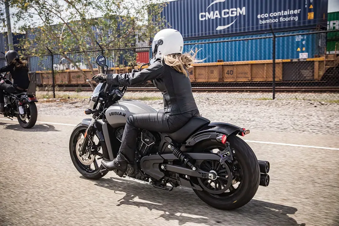 ROLAND SANDS ATHERTON 74 LADIES JACKET BLACK.