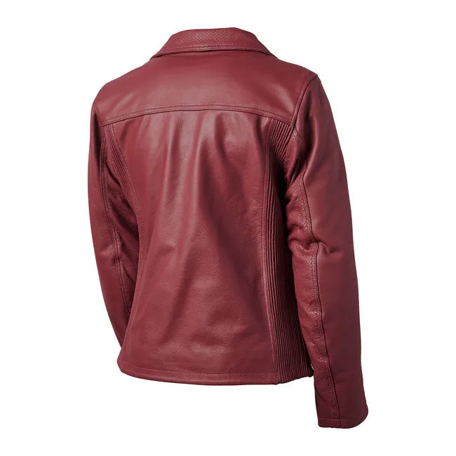 ROLAND SANDS ATHERTON 74 LADIES JACKET MERLOT