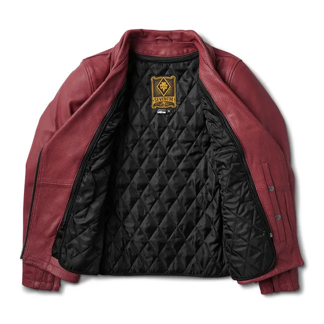 ROLAND SANDS ATHERTON 74 LADIES JACKET MERLOT