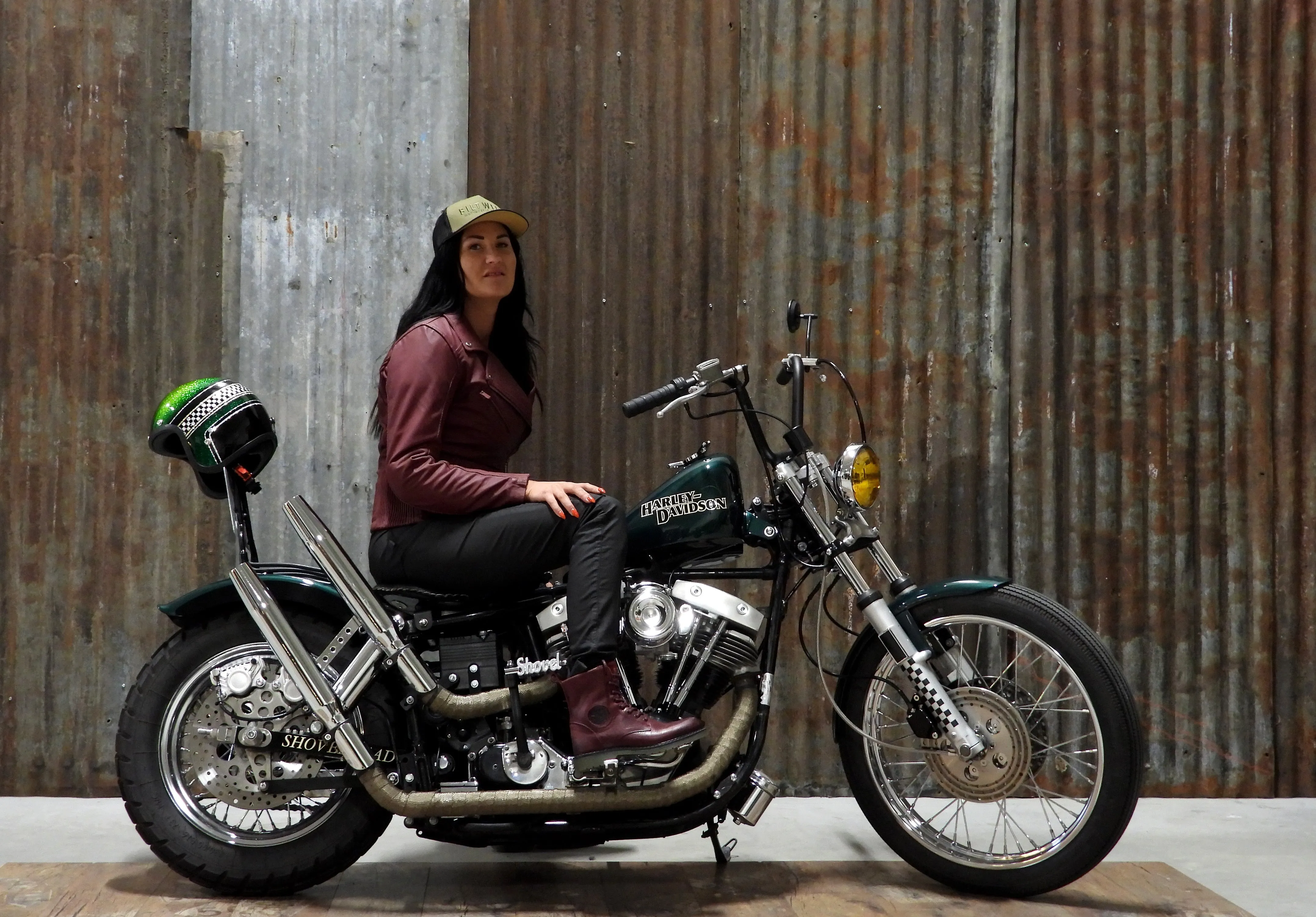 ROLAND SANDS ATHERTON 74 LADIES JACKET MERLOT