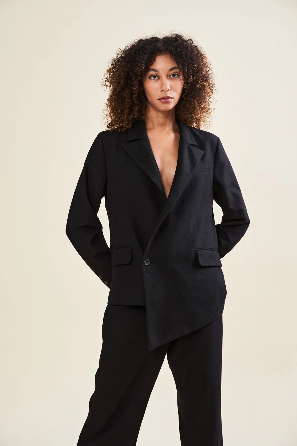 Roman Suit Jacket Black