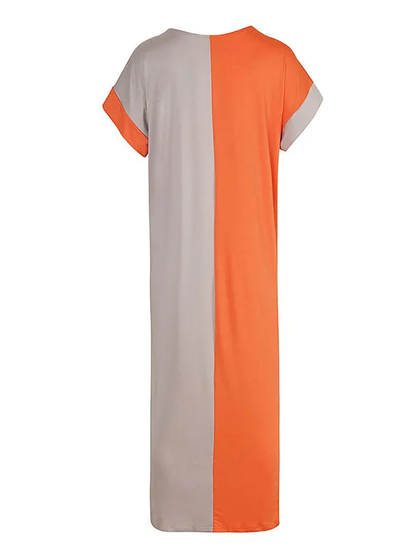Round Neck Sleeve Skirt
