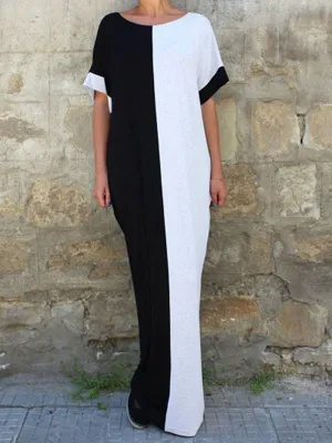 Round Neck Sleeve Skirt