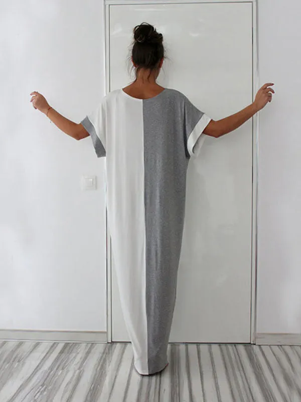 Round Neck Sleeve Skirt
