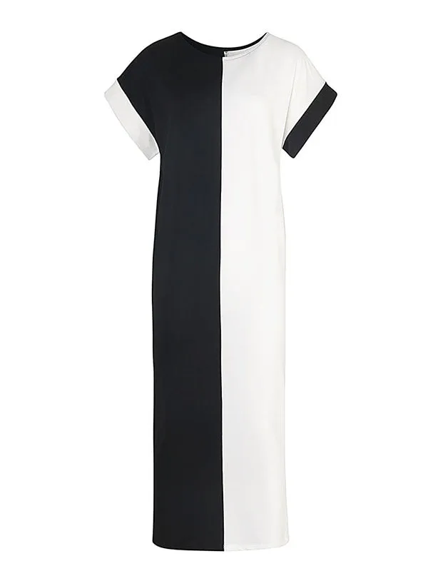 Round Neck Sleeve Skirt