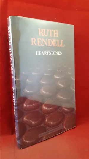 Ruth Rendell - Heartstones, Harper & Row, 1987, First Edition, Signed, Inscribed