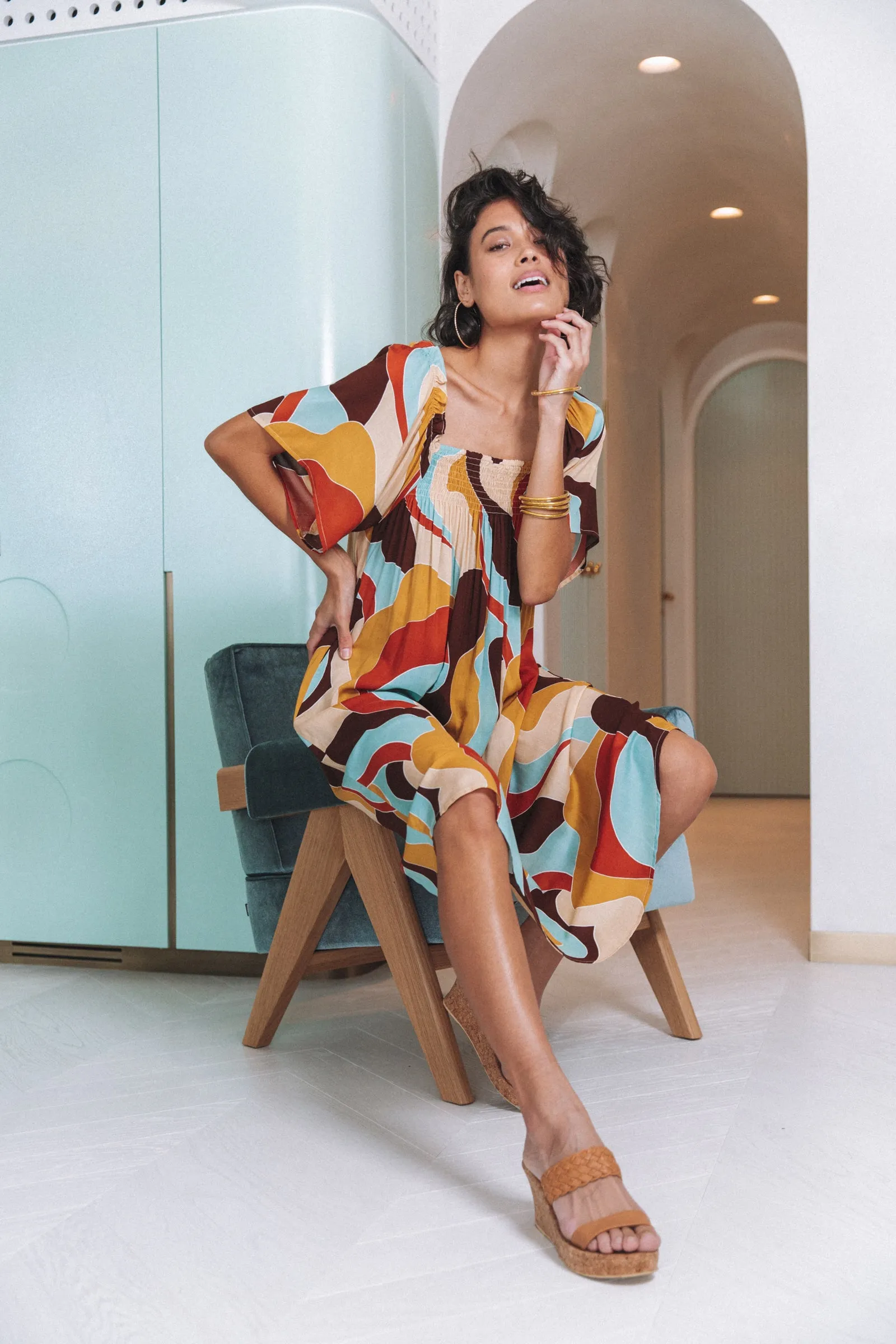 Saba Flutter dress in Pucci by Haven 7759009