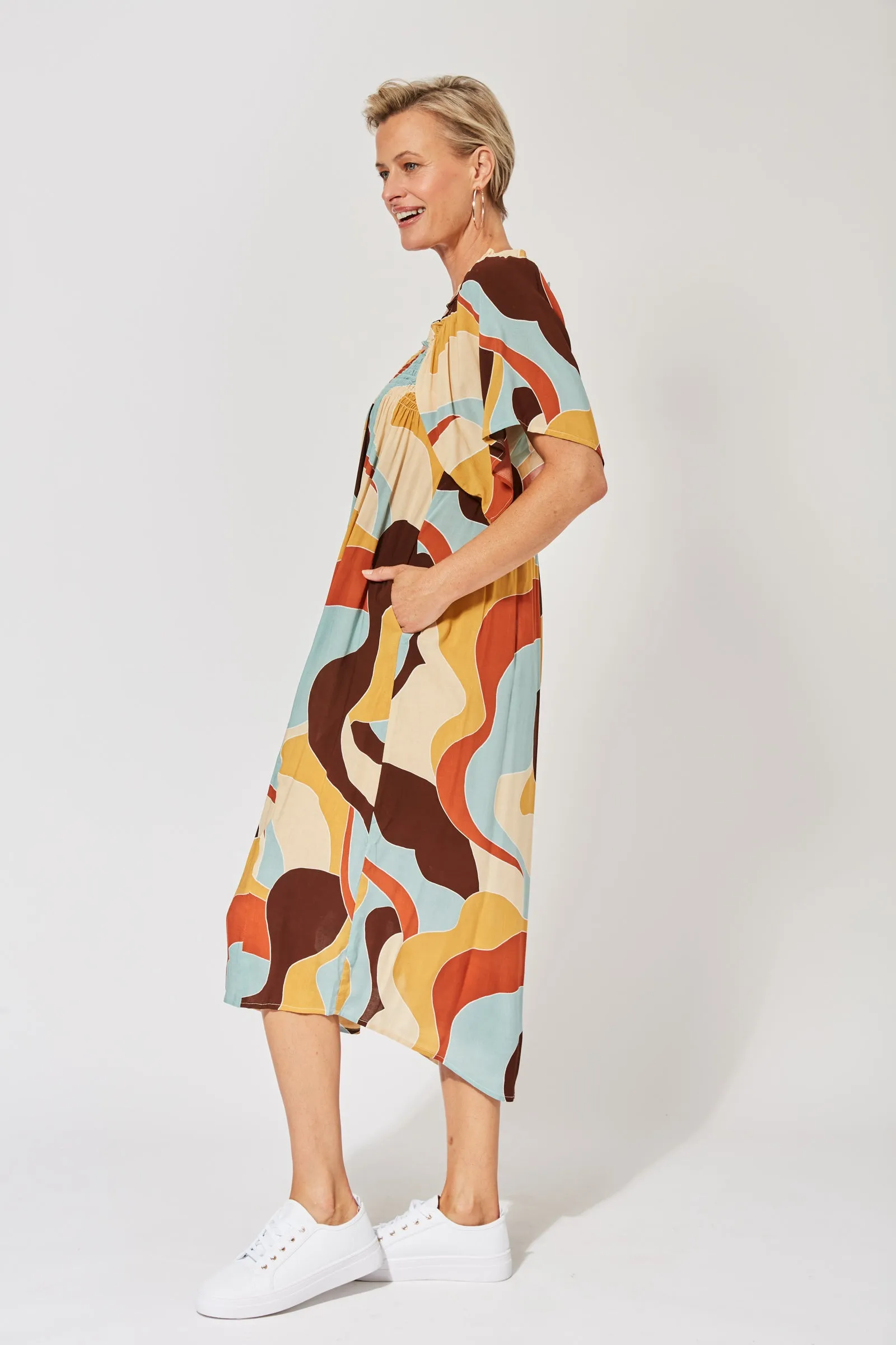 Saba Flutter dress in Pucci by Haven 7759009