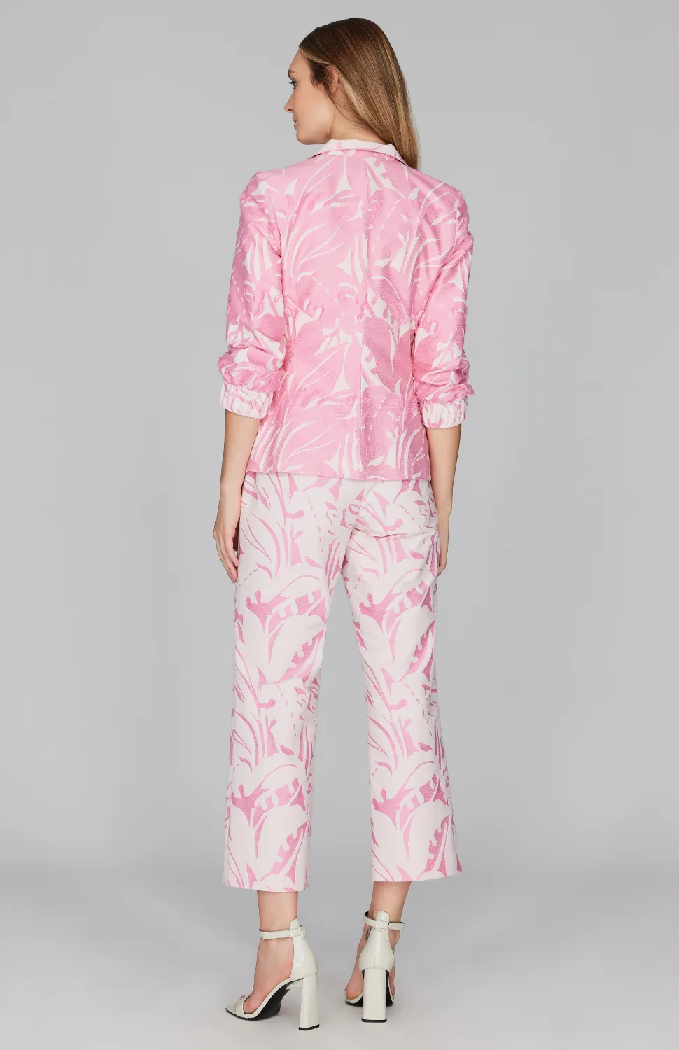Safari Shirting High Neck Jacket