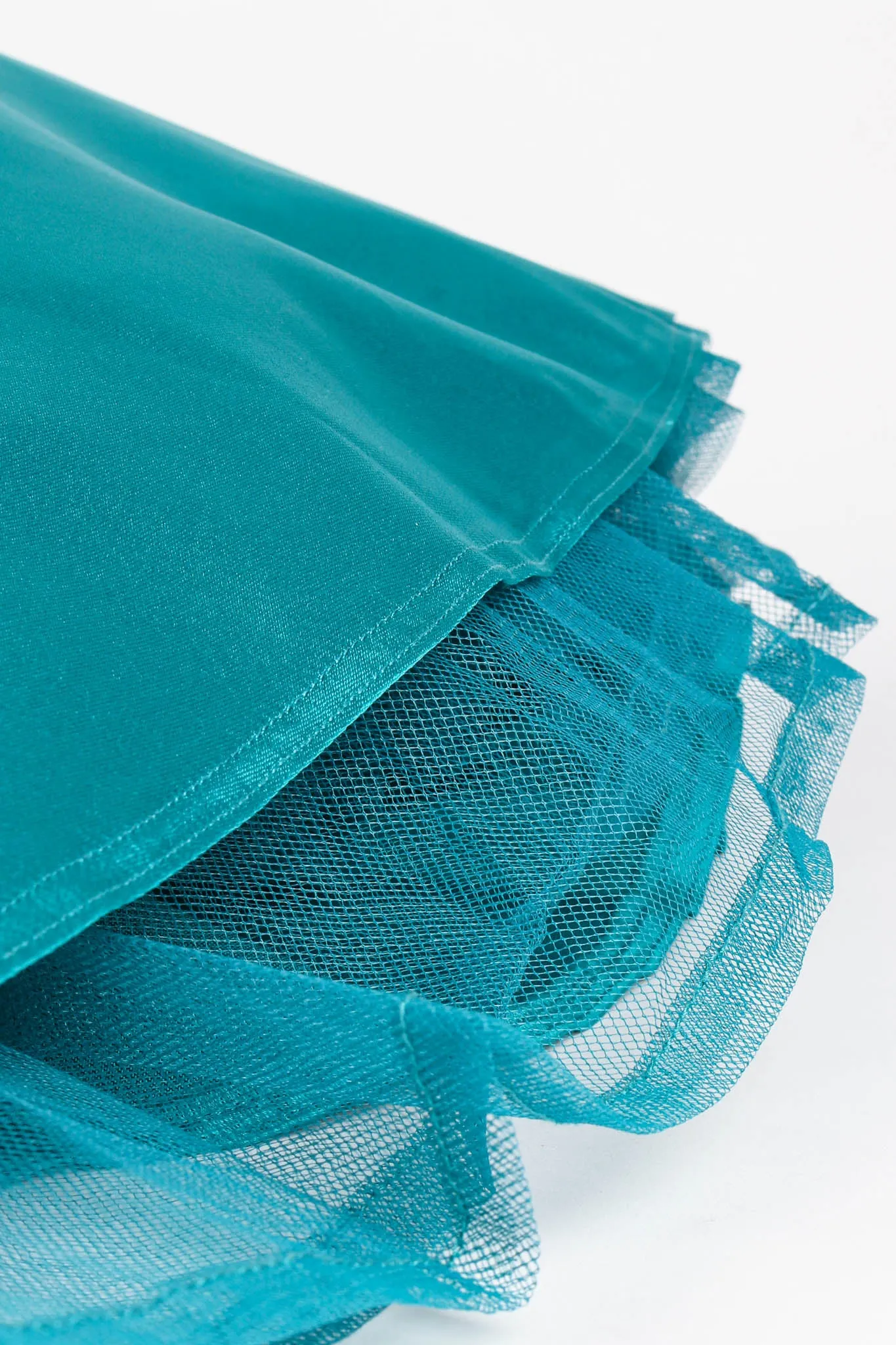 Satin Sheen Circle Skirt