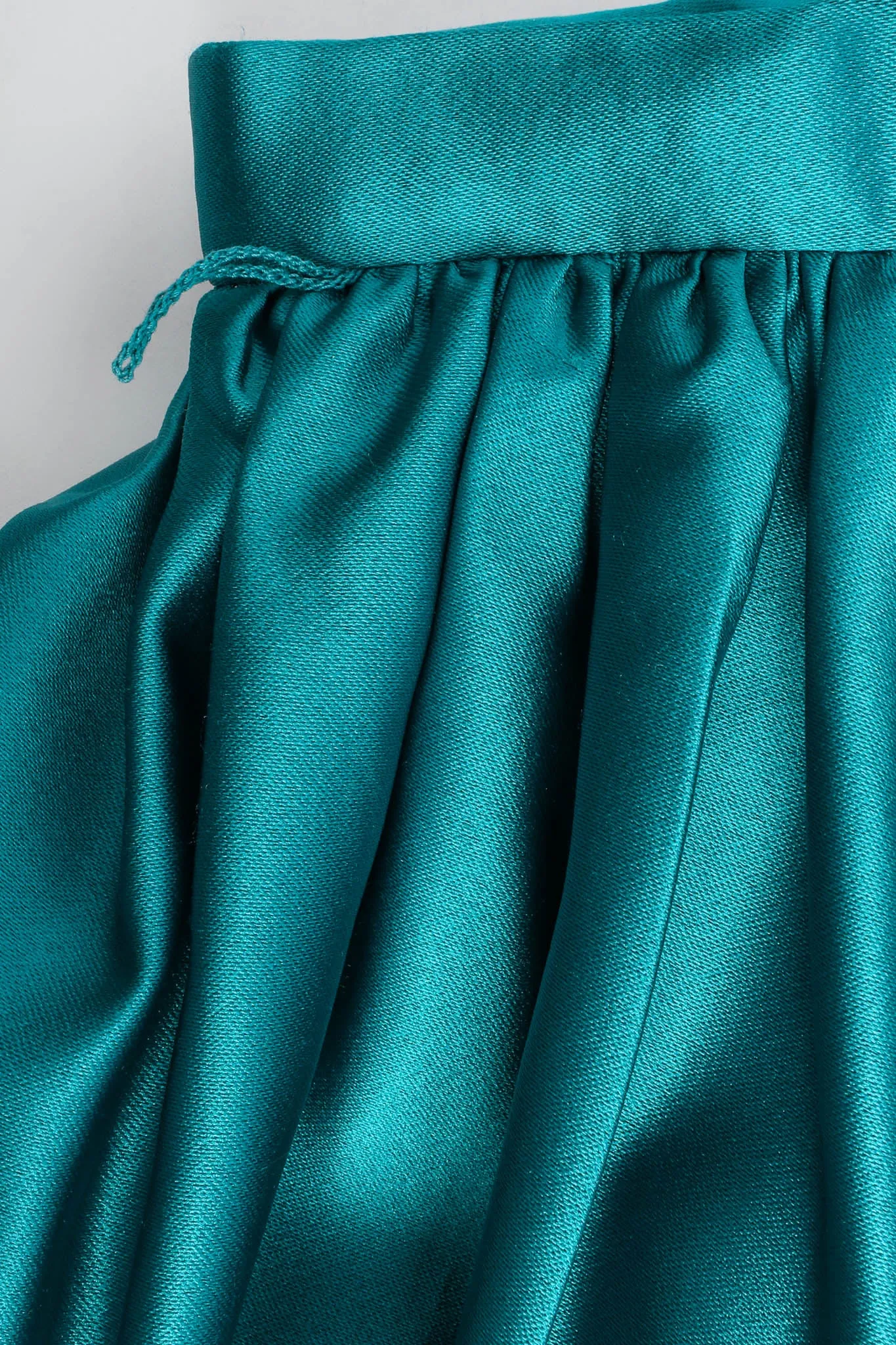 Satin Sheen Circle Skirt