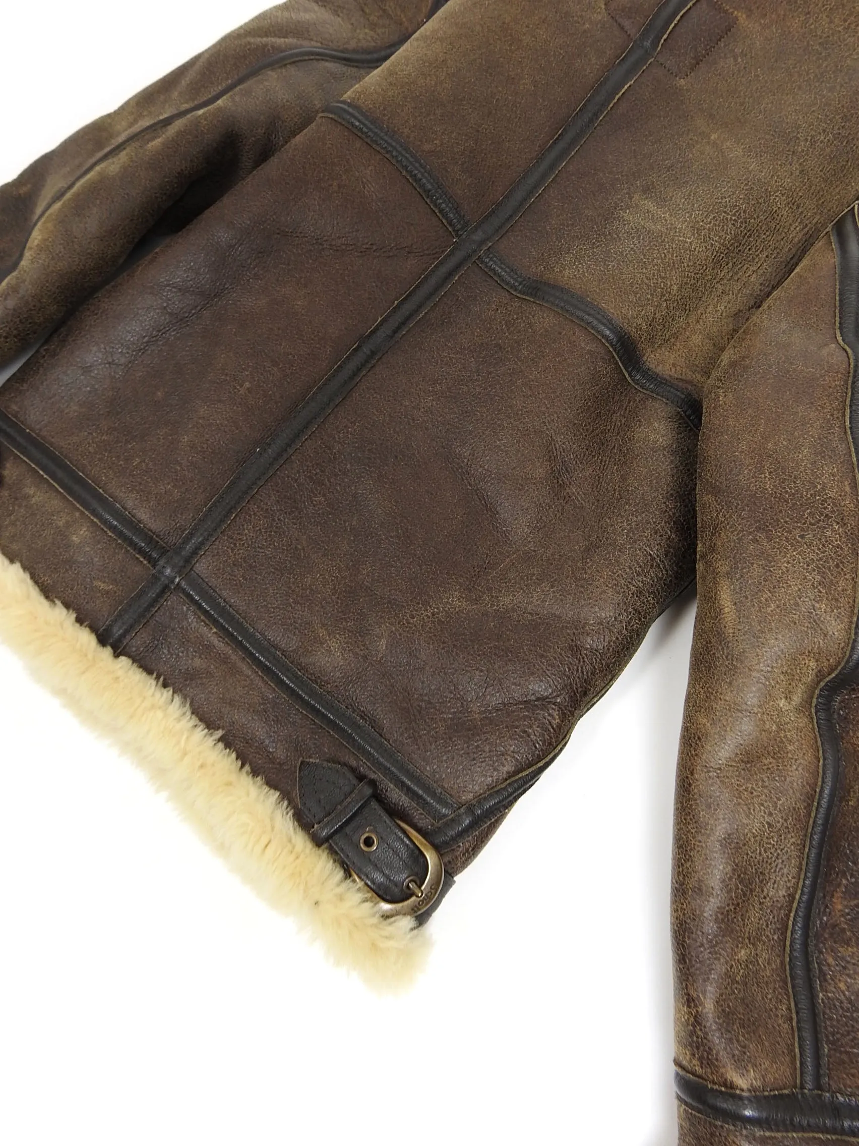 Schott Classic B-3 Sheepskin Bomber Jacket