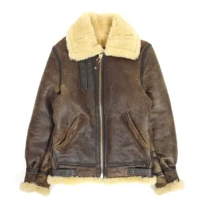 Schott Classic B-3 Sheepskin Bomber Jacket