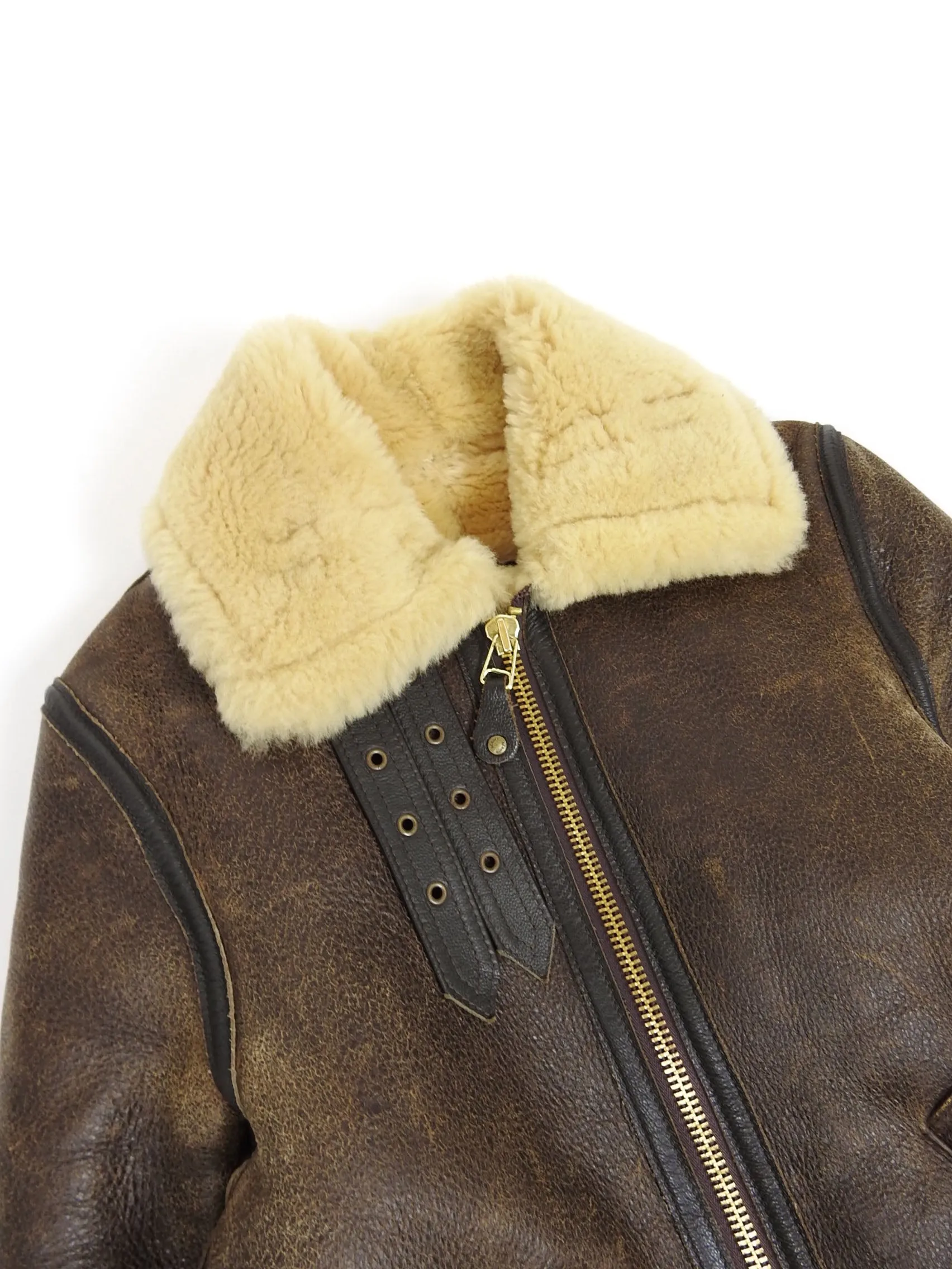 Schott Classic B-3 Sheepskin Bomber Jacket
