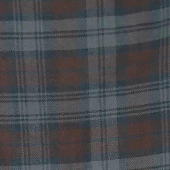 ScottishHighlandWeathered Black Watch Kilt/Skirt in Grayish Greens &amp; Brown Sz30