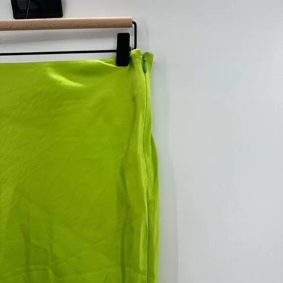 SER.O.YA Penina Silk Midi Charm Cutout Y2K Skirt