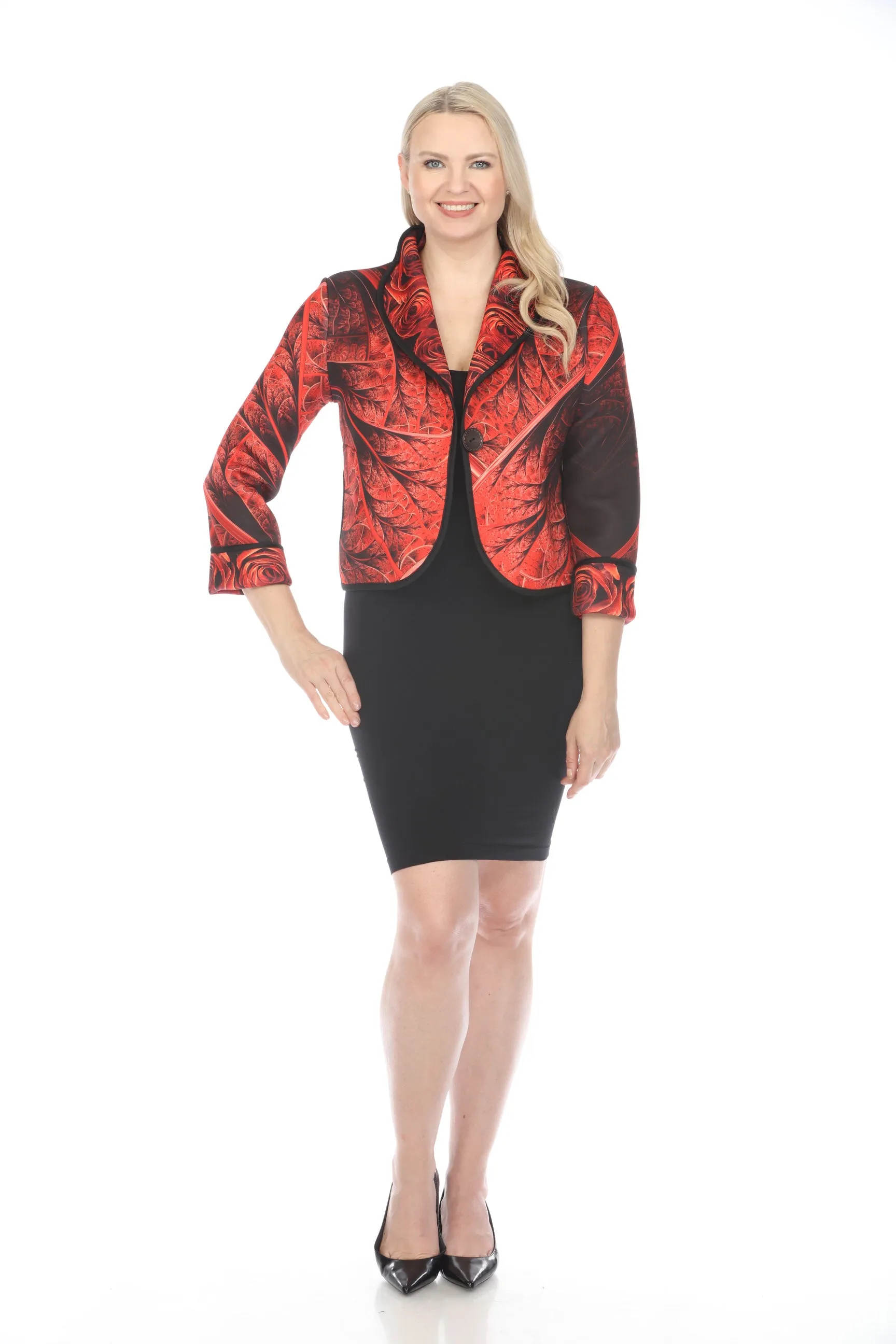 Short Jacket Vintage Rose 1050VR