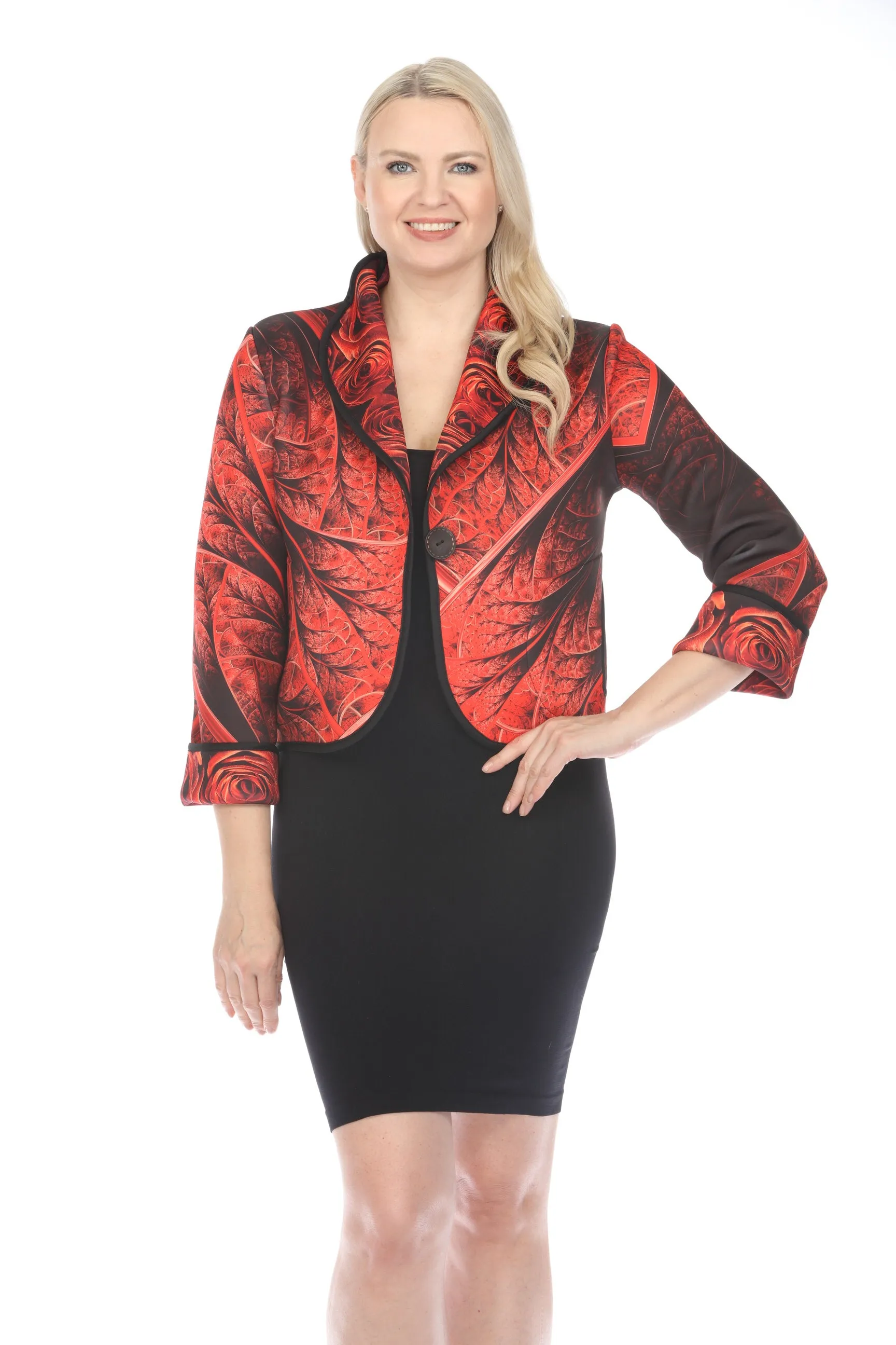 Short Jacket Vintage Rose 1050VR