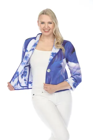 Short Jacket Weave Royal 1050WR