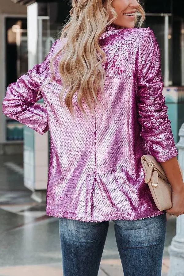 Sights Set on You Sequin Blazer