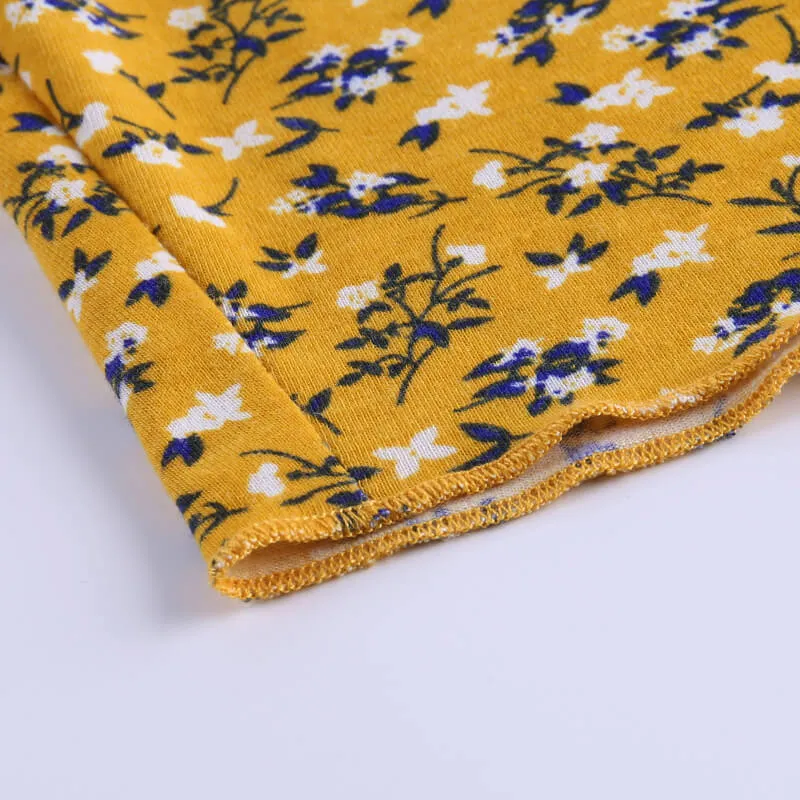 Single-breasted cardigan sexy short floral T-shirt jacket