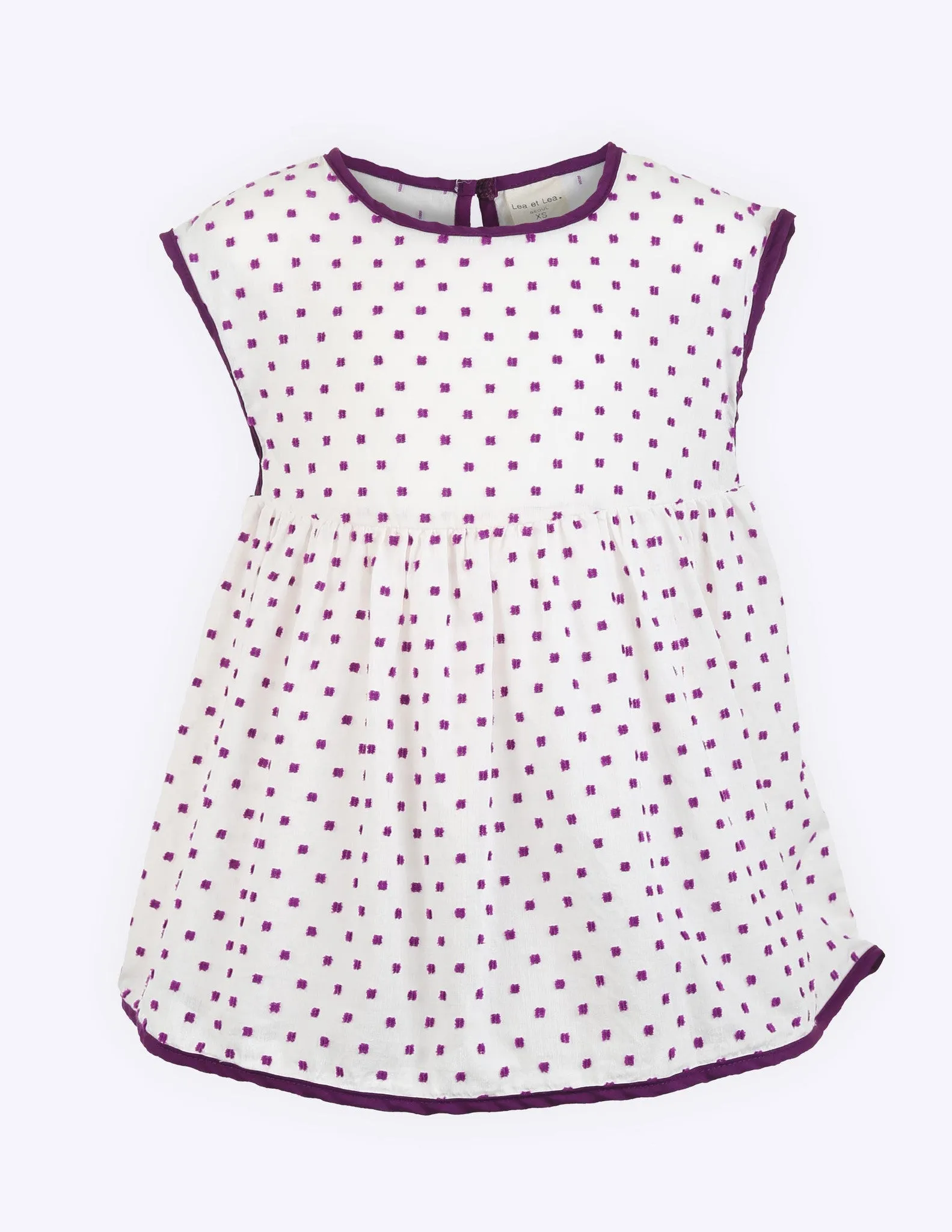 Sleeveless Polka Dot Dress