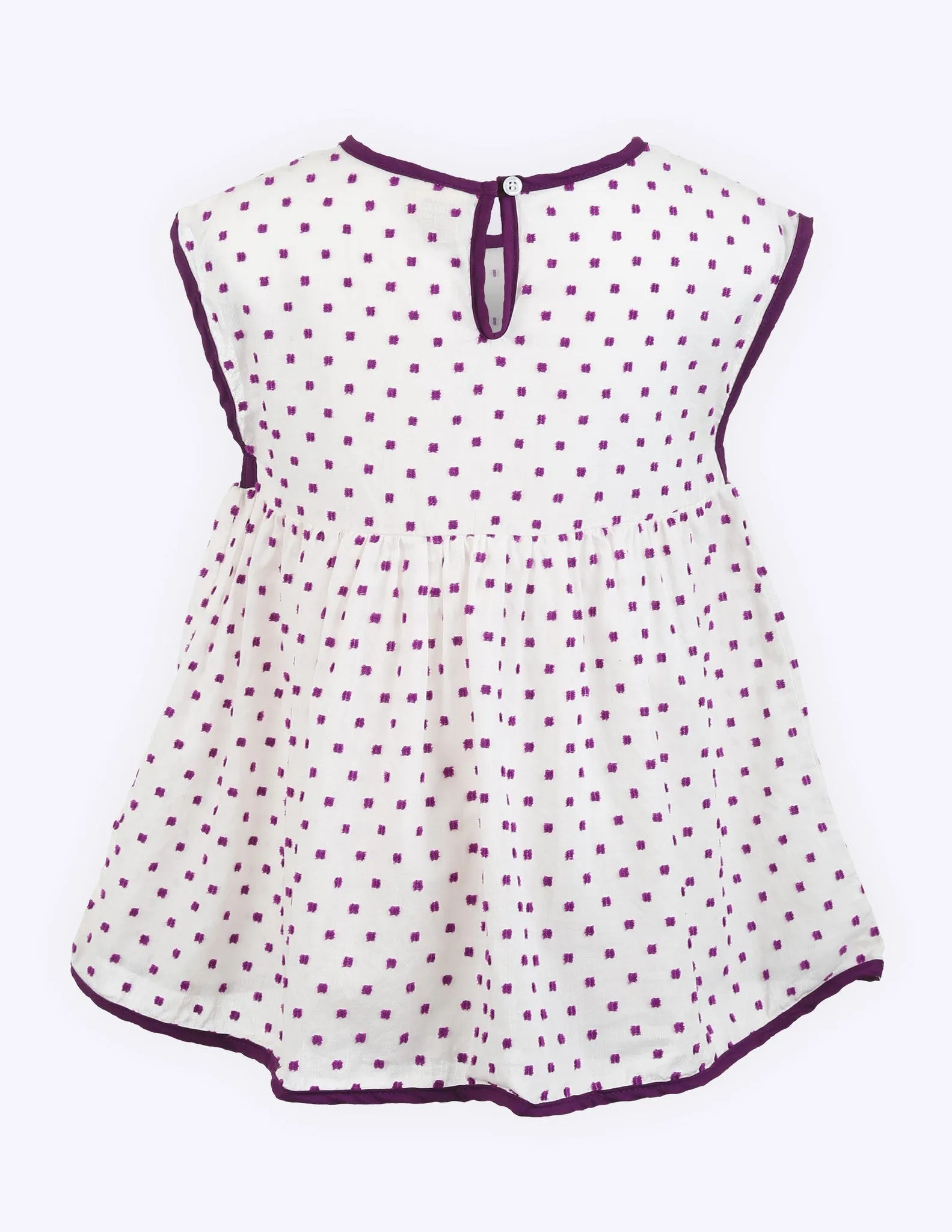 Sleeveless Polka Dot Dress
