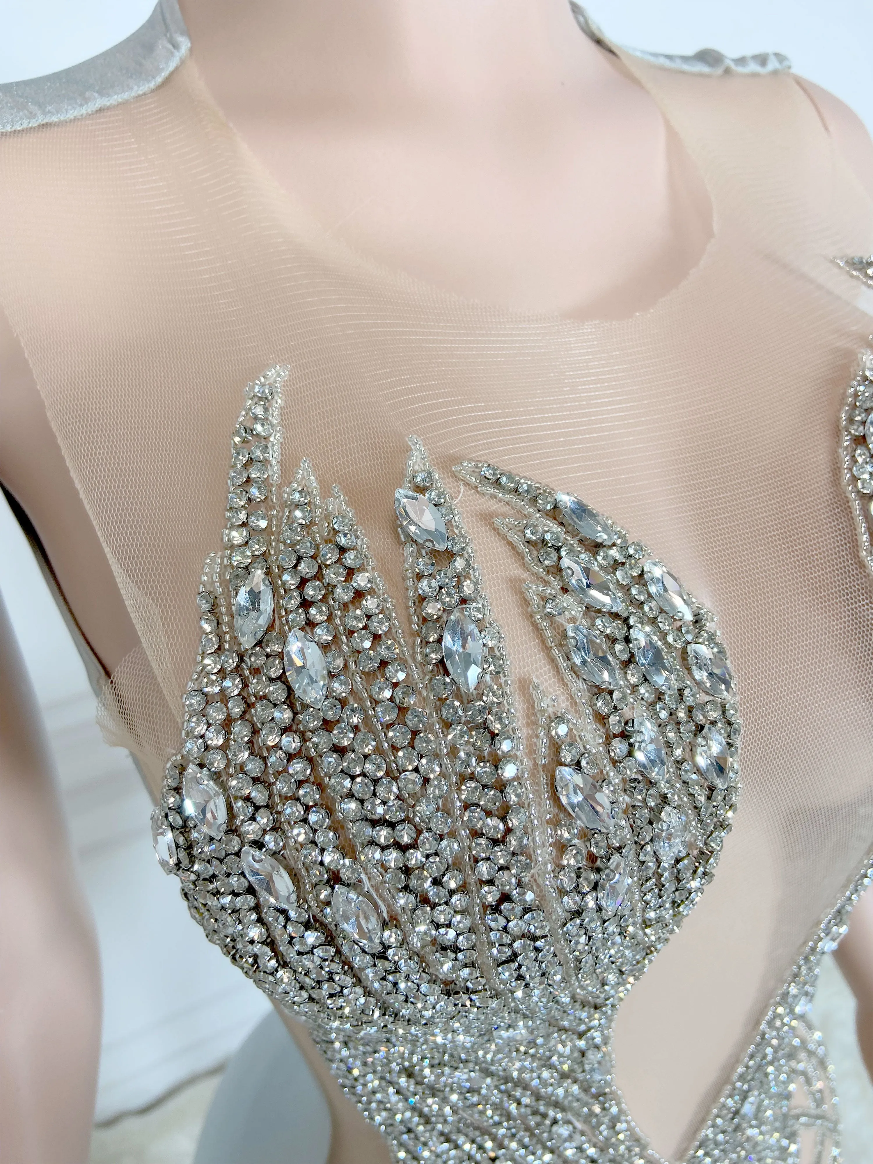 Sterling Shimmer Mini Dress