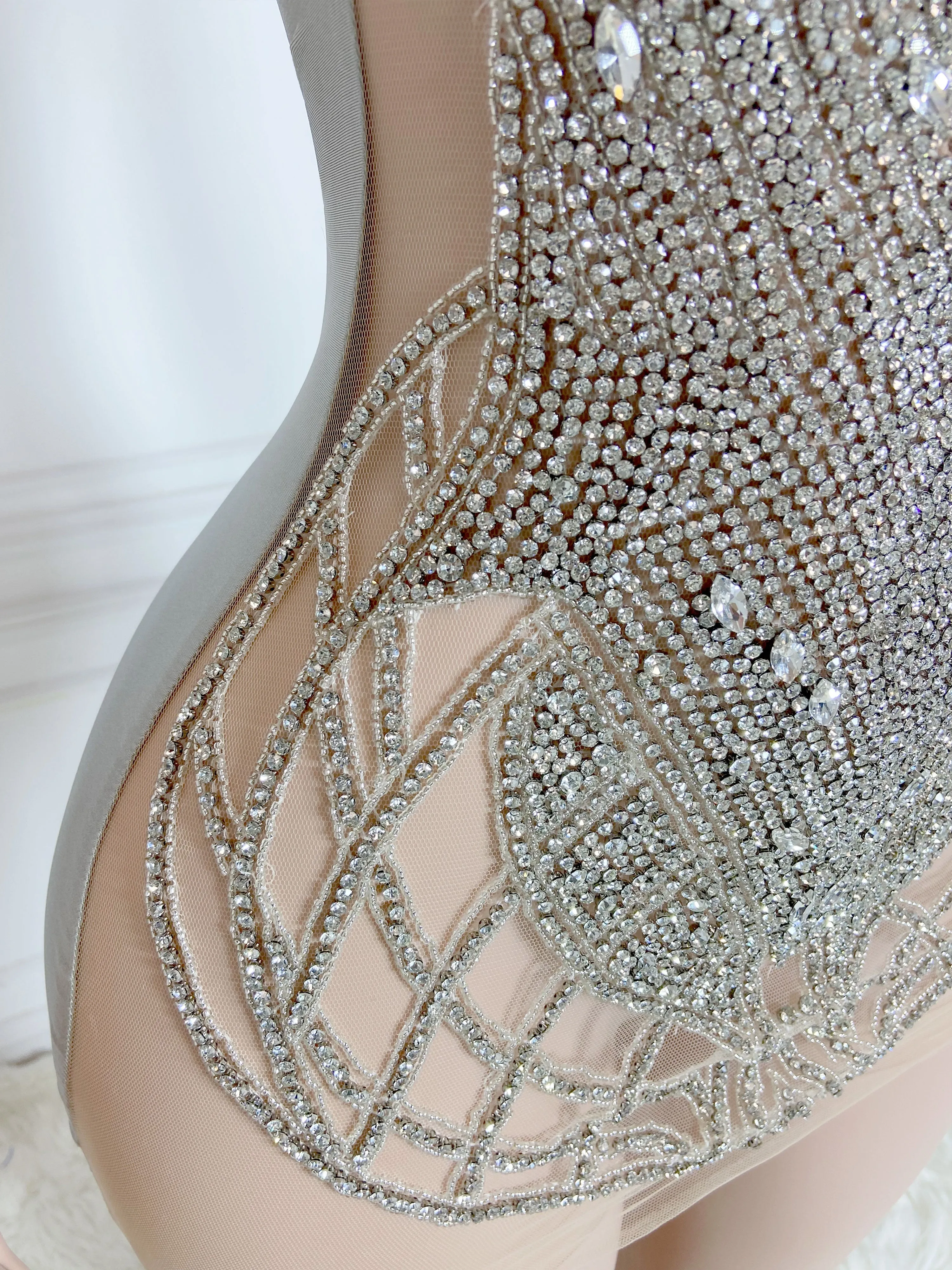 Sterling Shimmer Mini Dress