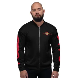 STFU Classic Logo Unisex Bomber Jacket - Black
