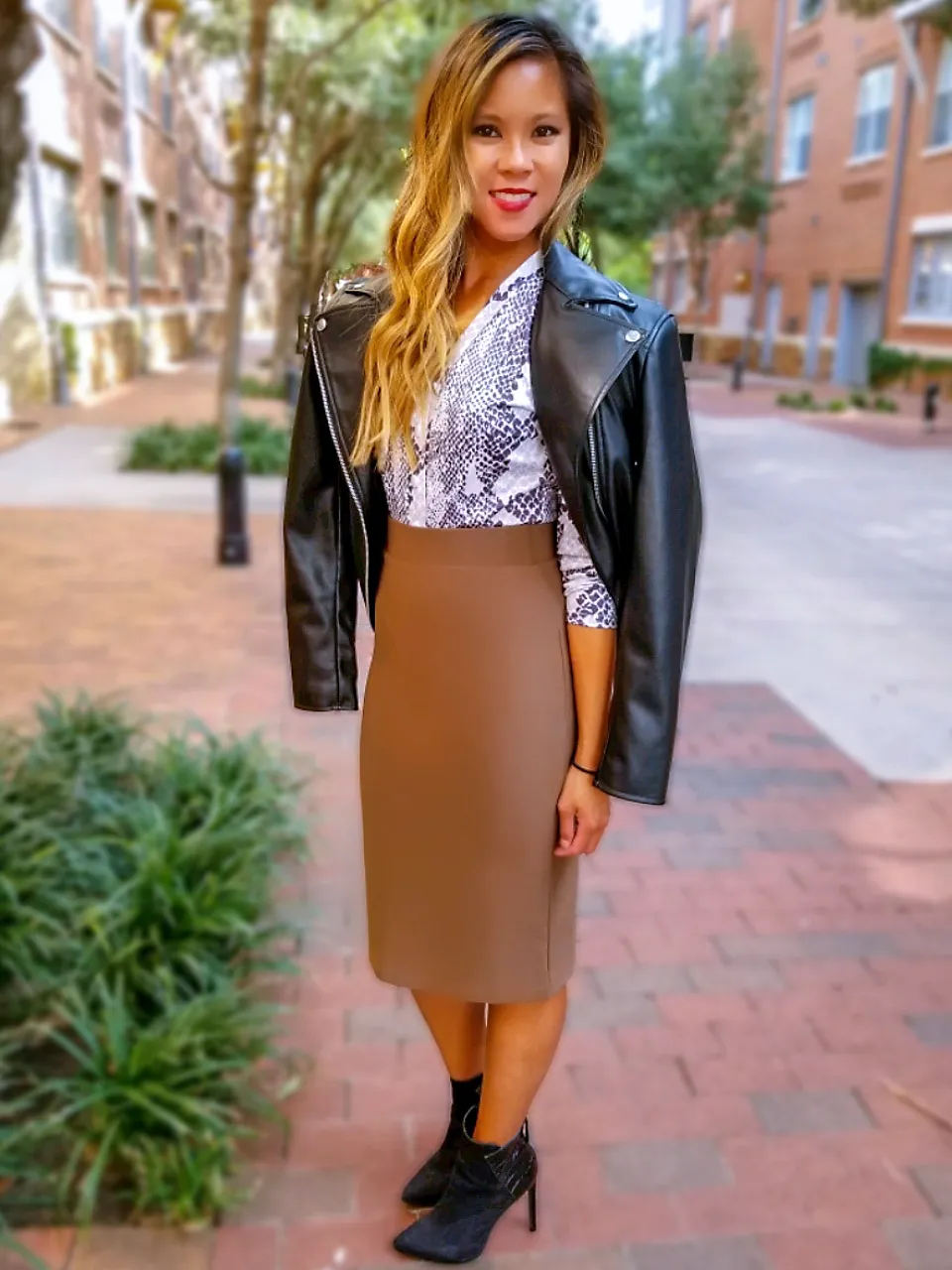 Straight Pencil Skirt