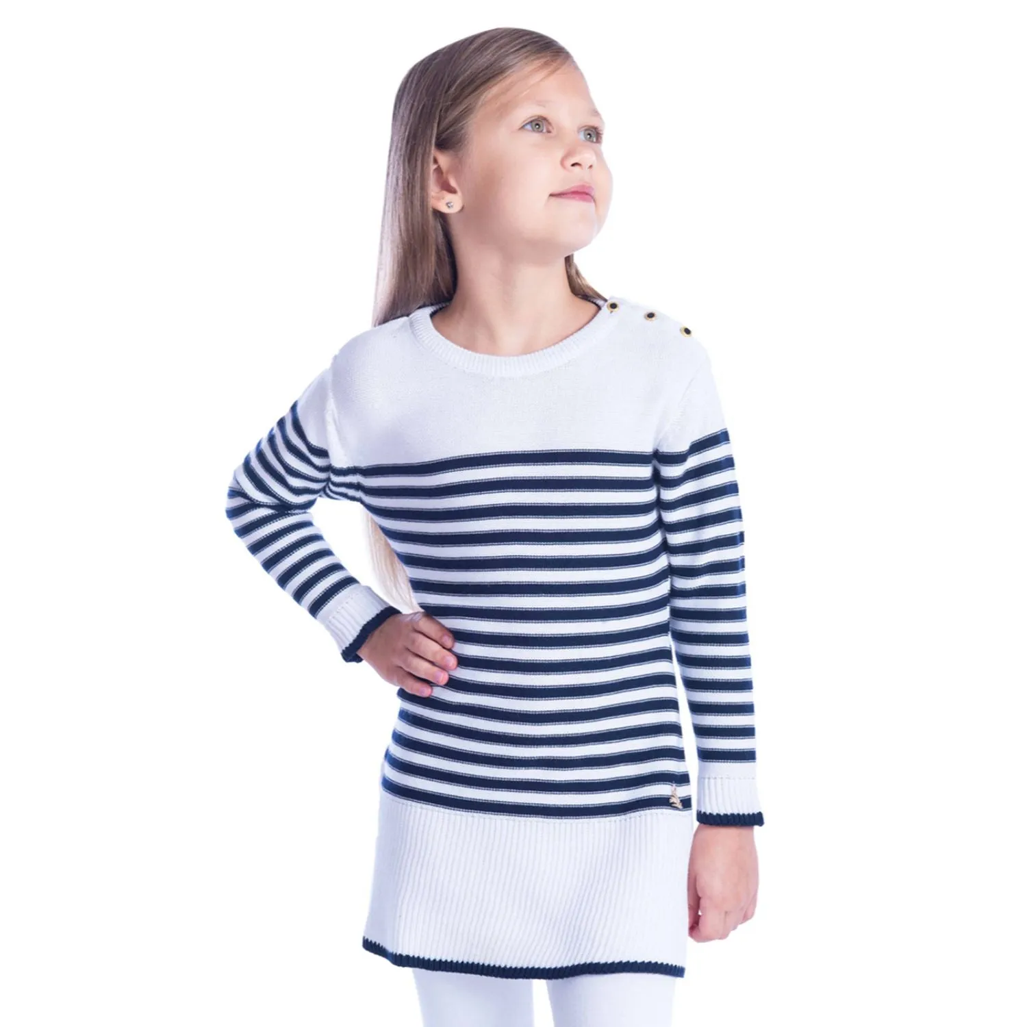 Stripes Sweater Dress