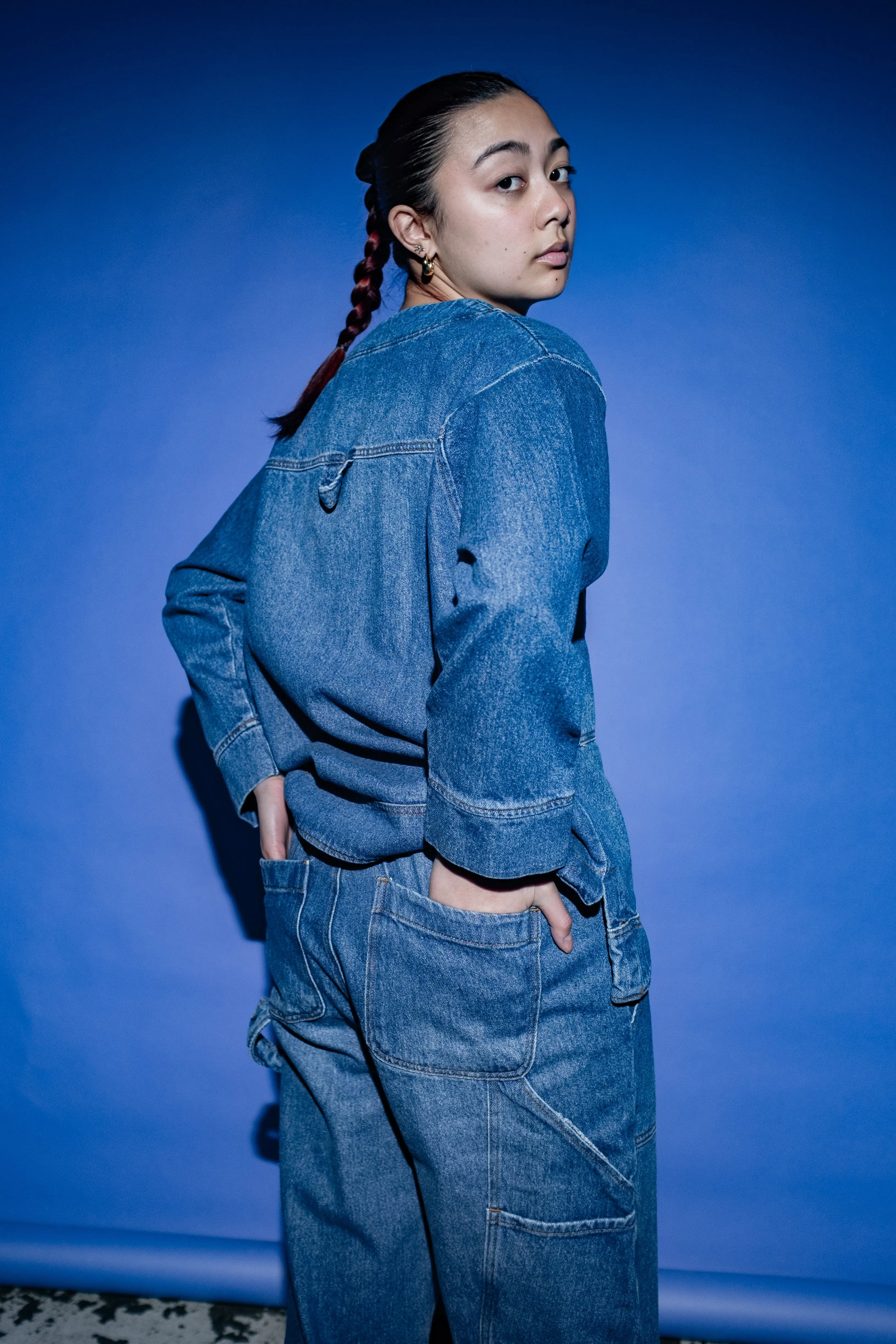 Sunny Pants in Blue Denim