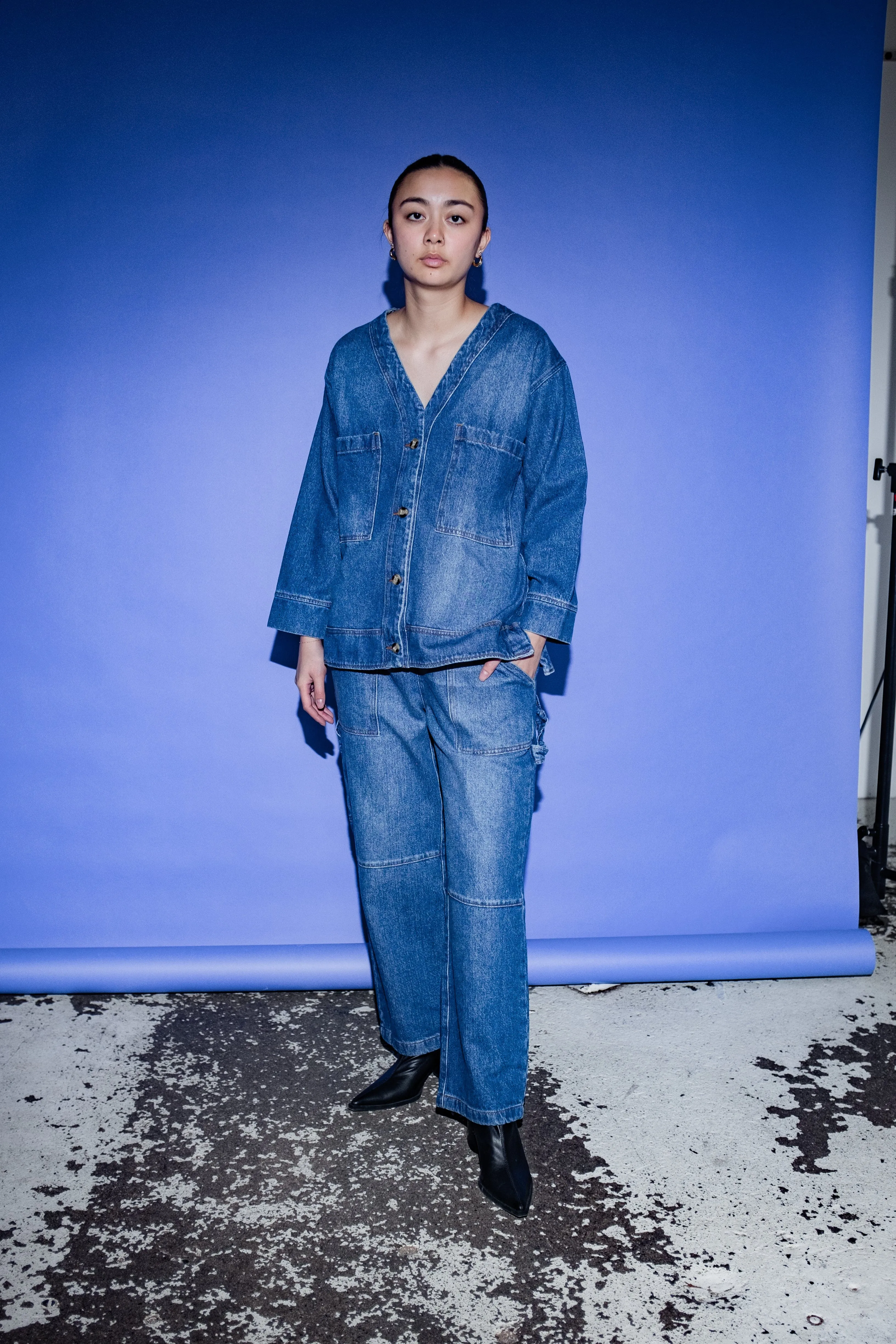 Sunny Pants in Blue Denim