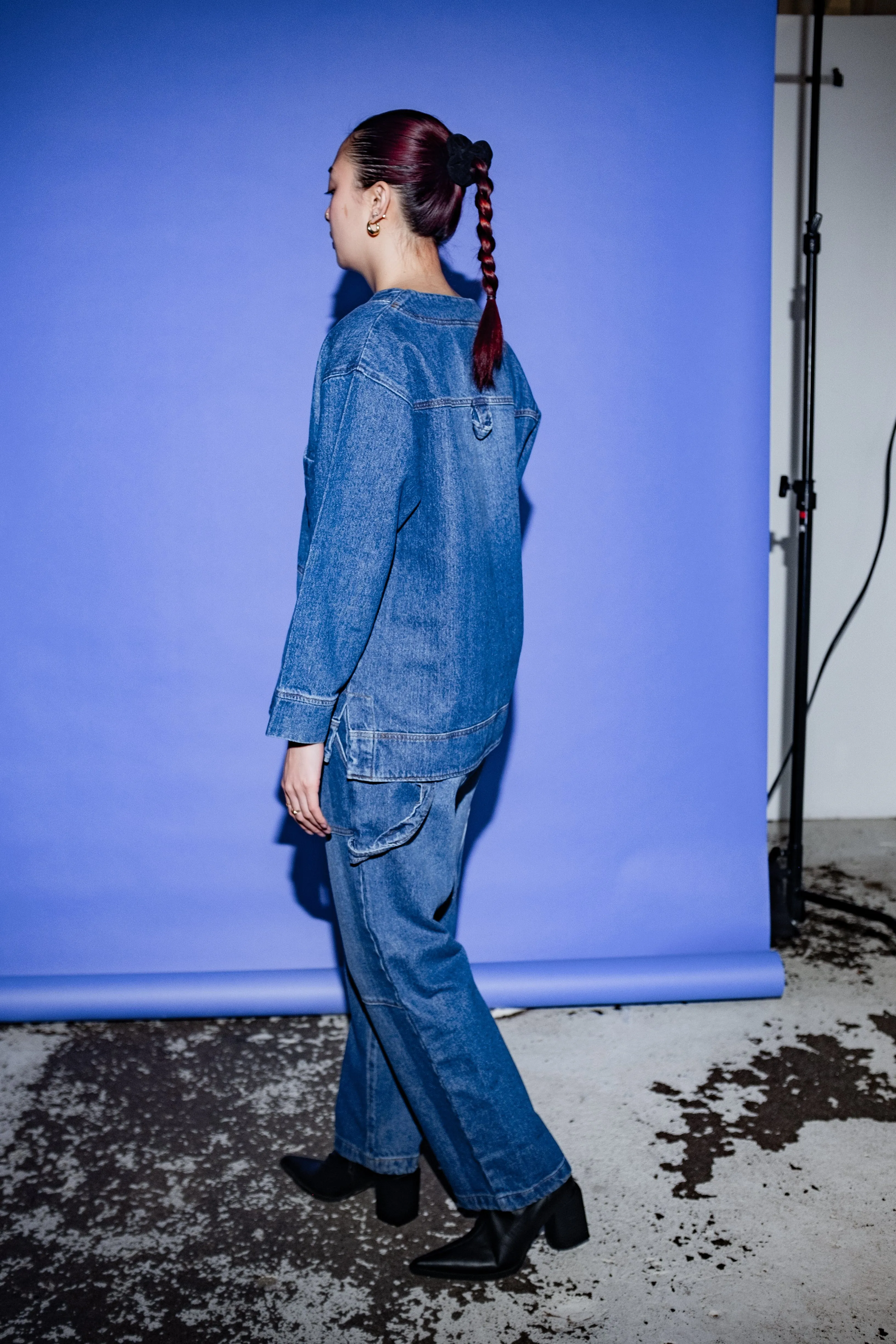 Sunny Pants in Blue Denim