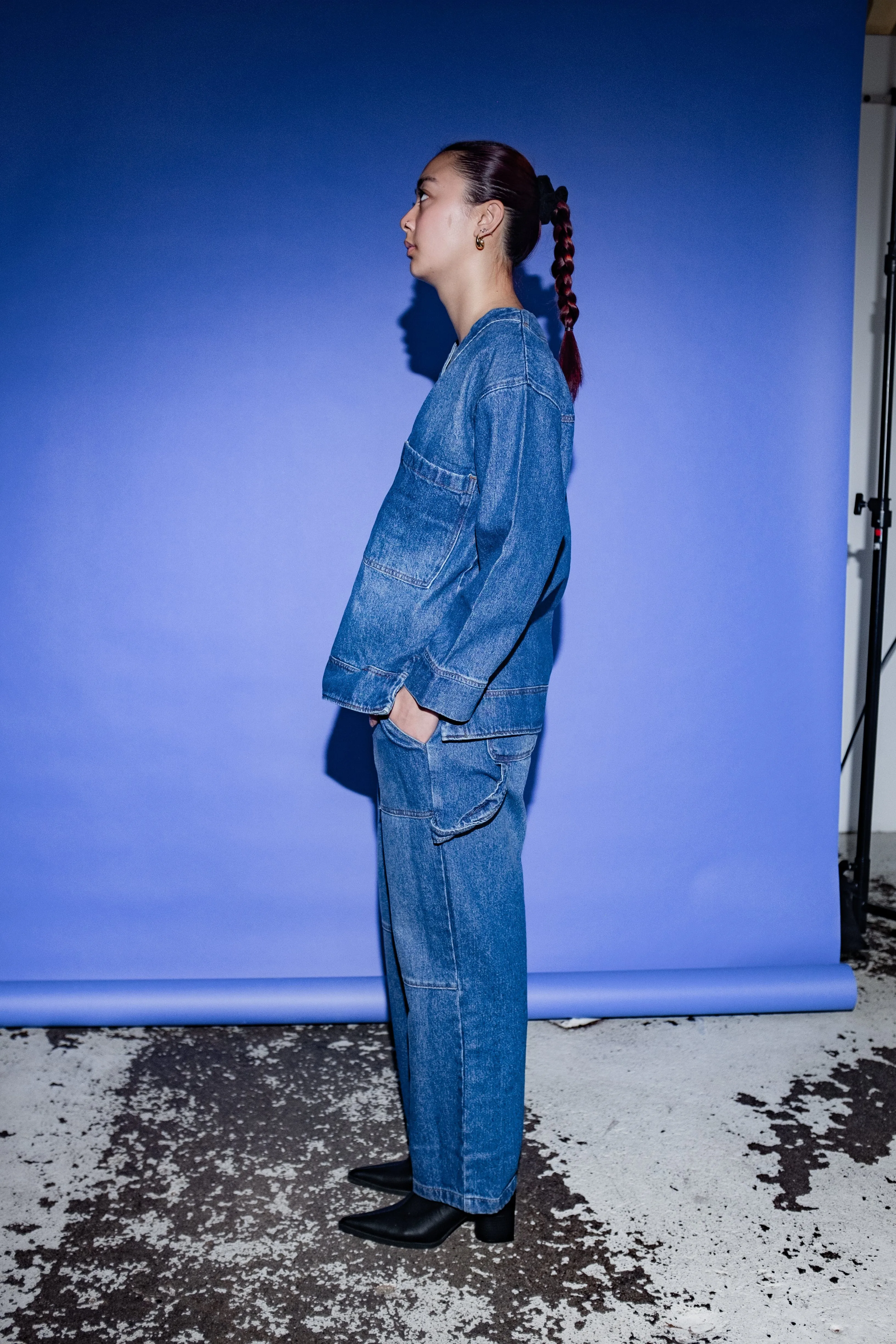 Sunny Pants in Blue Denim